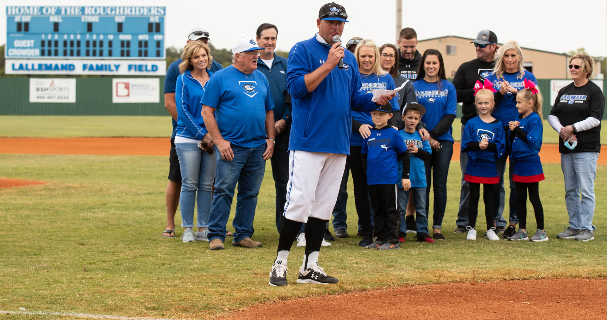 LEGACY Crowder renames baseball field in honor of current coach Travis