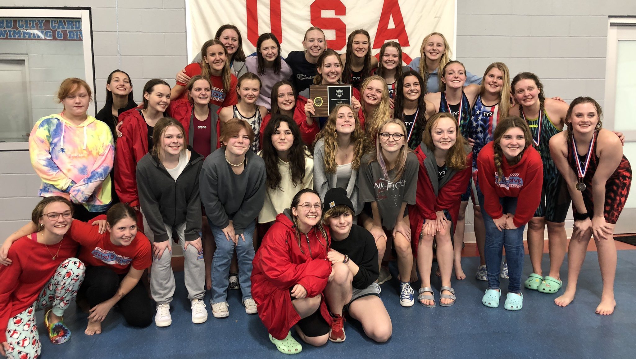 GIRLS SWIMMING With thrilling finish, Webb City edges Carl Junction